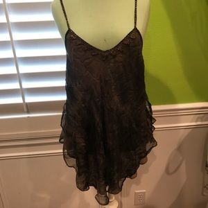 Free People tank with beaded detail
